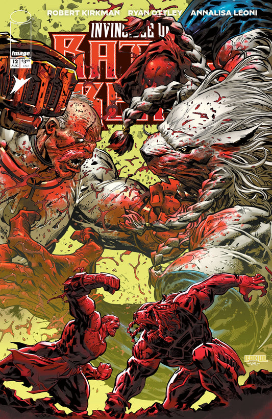 Battle Beast 12 - Ken Lashley Exclusive- Matte foil - Signed and Remarked by Ken Lashley- Pre Order