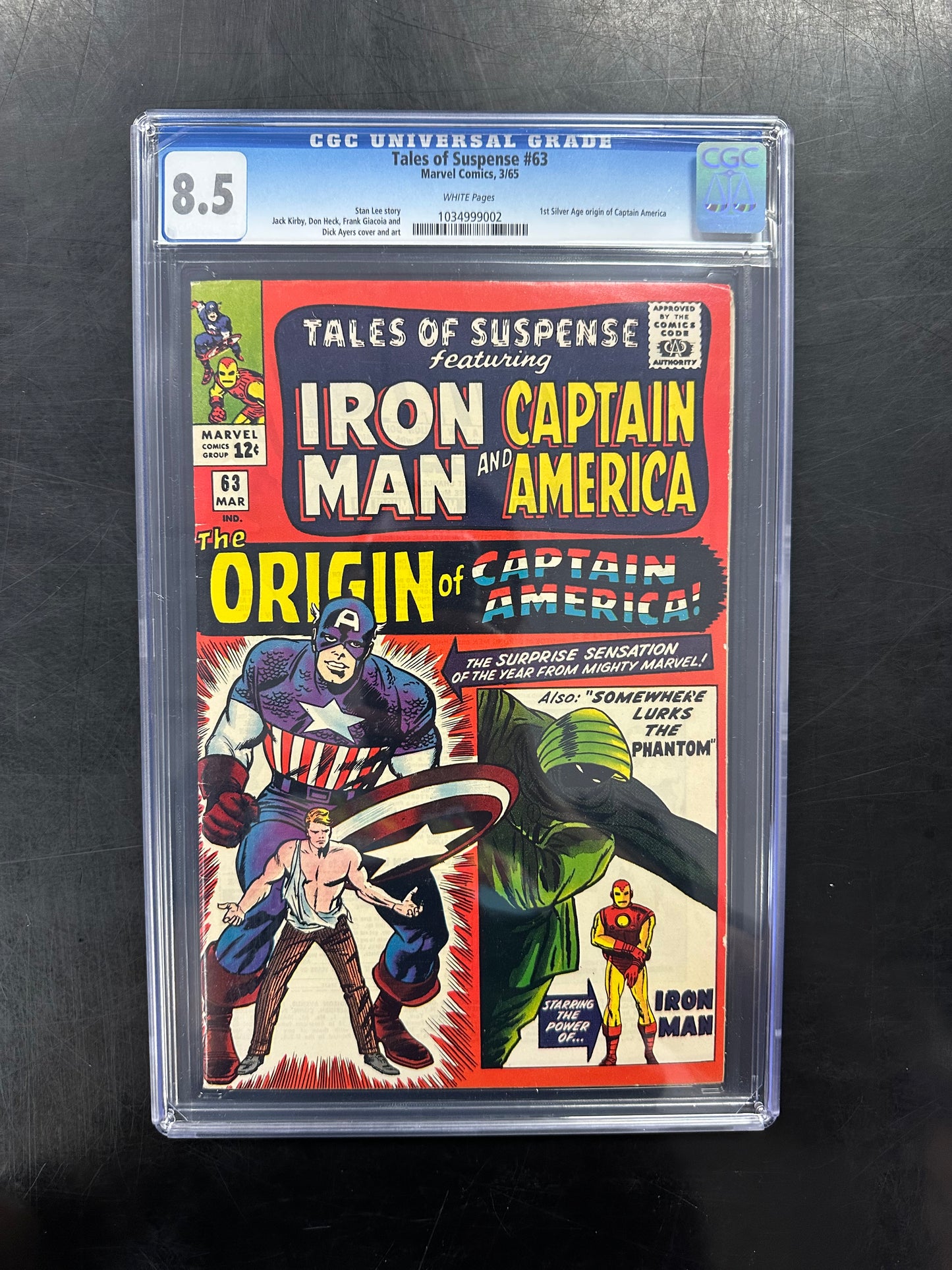 Tales of Suspense #63 CGC 8.5