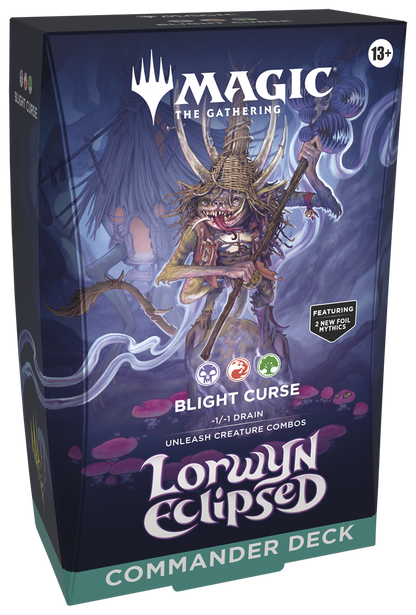 MTG - Lorwyn Eclipsed Commander Deck Bundle ( Pre-Order)
